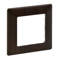Ramka pojedyncza uniwersalna drewno, Valena Life | 754171 Legrand