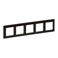 Ramka pięciokrotna X5 wenge, Valena Life | 754175 Legrand