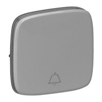 Klawisz przycisku dzwonek, aluminium, Valena Allure | 755017 Legrand