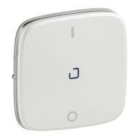 Klawisz łącznika dwubiegunowego ze wskaźnikiem/podświetleniem, perłowy, Valena Allure | 755049 Legrand