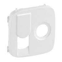 Plakietka gniazda TV/RJ45 kat6 UTP, perłowa, Valena Allure | 754839 Legrand