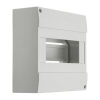Rozdzielnica z szyną DIN n/t DB108W 1x8P/SM IP30 | 3852 Kanlux