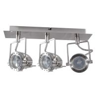 Oprawa ścienno-sufitowa Sonda EL-3J 3x50W GU10 JDR 220-240V IP20, satynowy chrom | 4797 Kanlux