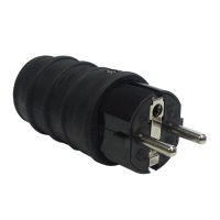 Wtyczka hermetyczna sieciowa Grip W/US 16A 250V IP44, czarny | 4863 Kanlux