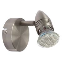 Oprawa ścienno-sufitowa Moli EL-1O 50W GU10 JDR 220-240V IP20, satynowy chrom | 7085 Kanlux