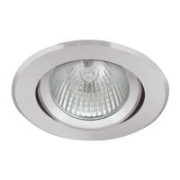 Oprawa sufitowa punktowa Teson AL-DTO50 50W GU10 JDR 230V IP20, aluminium | 7370 Kanlux