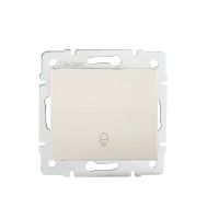 Łącznik zwierny "dzwonek" LOGI 02-1030-103, kremowy | 25131 Kanlux