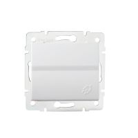 Gniazdo z uziemieniem, IP-44, Schuko LOGI 02-1230-102, białe | 25086 Kanlux