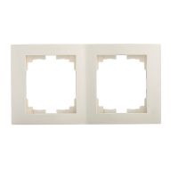 Ramka podwójna, pionowa LOGI 02-1520-003, kremowa | 25181 Kanlux
