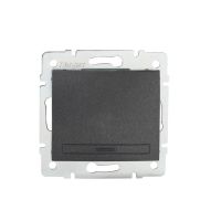 Łącznik zwierny DOMO 01-1021-241, grafit | 24891 Kanlux