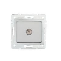 Gniazdo ekwipotencjalne DOMO 01-1830-043, srebrne | 24879 Kanlux