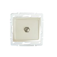 Gniazdo ekwipotencjalne DOMO 01-1830-030, perłowe | 24997 Kanlux