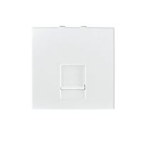 Gniazdo komputerowe pojedyncze (RJ45Cat 5e), m45 BIURO 04-1395-102, białe | 25332 Kanlux
