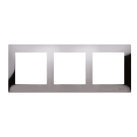 Ramka potrójna PREMIUM IP20/IP44, ciemna stal DR3/67 Simon 54 Premium | DR3/67 Kontakt Simon