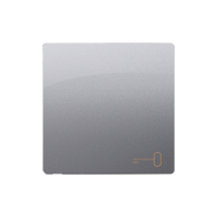 Klawisz pojedynczy z piktogramem klucza, stal inox BMKWK1/21 Simon Basic | BMKWK1/21 Kontakt Simon