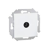 Gniazdo antenowe pojedyncze (moduł) biały, 1591475-030 1591475-030 Simon 15 | 1591475-030 Kontakt Simon