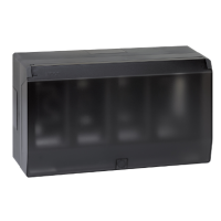 Obudowa n/t S500 z pokrywą 4-modułowa, 8x K45, kompletna, szary grafit 51040004-038 | 51040004-038 Kontakt Simon