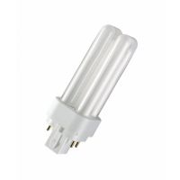 Świetlówka kompaktowa niezintegrowana DULUX D/E 18W/830 3000K G24Q-2 | 4050300327211 Ledvance