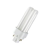 Świetlówka kompaktowa niezintegrowana DULUX D/E 26W/830 3000K G24Q-3 | 4050300327235 Ledvance