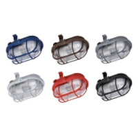 Oprawa kanałowa n/t Oval 60W E27 IP44 biały ,klosz przezroczysty | 302015/EU Lena Lighting