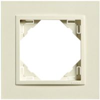 Ramka pojedyncza, perłowy/perłowy, Logus 90 / Animato | 90910TPP Efapel