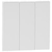 Klawisze do łącznika 3-klawiszowego, biały, LOGUS 90 | 90661TBR Efapel