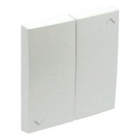 Klawisze do łącznika żaluzjowego zwiernego, lodowy, LOGUS 90 | 90612TGE Efapel