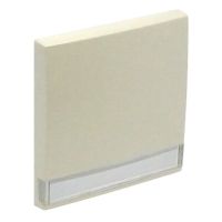 Klawisz do łącznika zwiernego z polem opisowym, perłowy, LOGUS 90 | 90603TPE Efapel