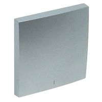 Klawisz do łącznika 2-biegunowego z symbolami 0 i 1, aluminium, LOGUS 90 | 90608TAL Efapel