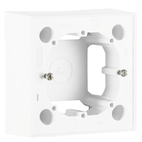 Puszka n/t pojedyncza, grafit, LOGUS 90 | 10976AIS Efapel