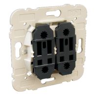 Łącznik podwójny schodowy z podświetleniem | 21202 Efapel