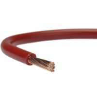 Przewód instalacyjny H07V-K (LGY) 2,5 450/750V, czerwony KRĄŻEK | 29149 Helukabel
