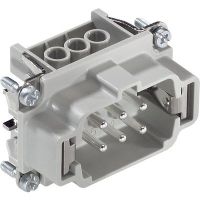 Wkład złącza 6P+PE żeński 16A 500V EPIC H-BE 6 BS DR (opak=10szt) | 10191000 Lapp Kabel