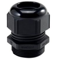 Dławnica kablowa poliamidowa M16 IP68 SKINTOP STR-M 16x1,5 czarna | 53111310 Lapp Kabel