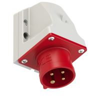 Wtyczka odbiornikowa 16A 3P+Z 400V 50/60Hz 6h IP44 | 514-6 PCE