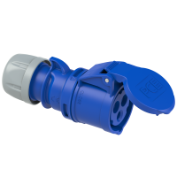 Gniazdo przenośne Shark 32A 2P+Z 230V 50/60Hz 6h IP44 | 223-6 PCE