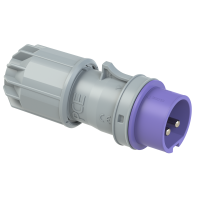 Wtyczka przenośna Twist 16A 2P 24V 50/60Hz styki niklowane IP44 | 062v PCE