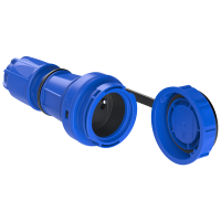 Gniazdo przenośne Nautilus z/u z pokrywą 16A 2P+Z 230V 50/60Hz IP66/68 | 20241-B PCE
