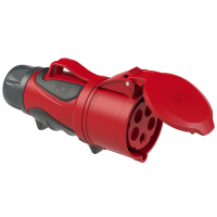 Gniazdo przenośne Grip 32A 3P+Z+N 400V 50/60Hz 6h IP44 | 2253-6 PCE