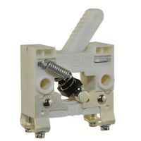 Wyłącznik dźwigienkowy Z, dwa położenia stabilne, biały | W0-WD-Z Promet