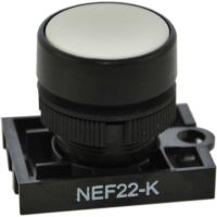 Napęd przycisku krytego NEF22-K z samopowrotem, biały | W0-N-NEF22-K B Promet