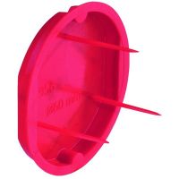 Dekiel sygnalizacyjny osłonowy PSSD R60 śr: 60mm czerwony 050627 | 05100458 PROTEC.class