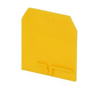Płytka skrajna PSU-4 do złączek ZUG-G2.5, ZUG-G4, żółta (25szt.) | A41-0101 Pokój