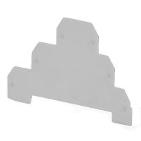 Płytka skrajna PSP-4/3 do złączek od ZG-G/31, ZG-G/26, szara (25szt.) | A41-7208 Pokój