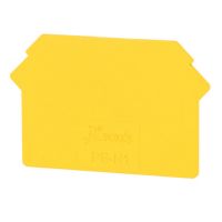 Płytka skrajna PS-N1 do złączek ZUG, żółta (20szt.) | A41-8111 Pokój