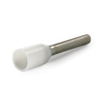 Końcówka rurkowa izolowana 0,75/8 PAEH 075/8 biała (opak 100szt) 051879 | 05101543 PROTEC.class