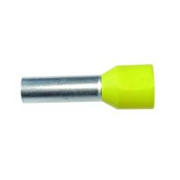Końcówka rurkowa izolowana 1,0/8 PAEH 100/8 żółta (opak 100szt) 051884 | 05101548 PROTEC.class