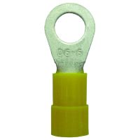 Końcówka oczkowa izolowana PQKR 4,0-6,0/M8 żółta (opak 50szt) 054370 | 05103877 PROTEC.class