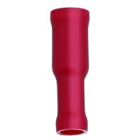Gniazdo okragłe PRSHI 0,5-1,0/4 0,5-1,0mm śr. 4mm czerwona (opak 100szt) 054690 | 05104216 PROTEC.class