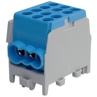 Zacisk dystrybucyjny PHLAK 2524BL 1-fazowy 25/16mm2, 2/4, 400V nieb. 055049 | 05104600 PROTEC.class